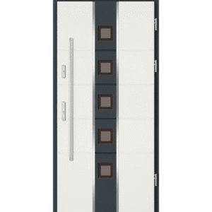 Drzwi DOORSY Bella 09 Piaskowane -TermoPlus+
