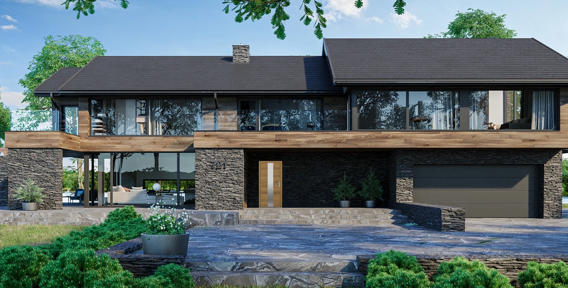 Drzwi DOORSY Cento Black 03 Matrix - obrazek 3
