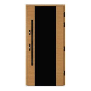 Drzwi DOORSY Ferrara Black Pełne -TermoPlus+