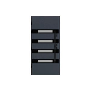 Drzwi DOORSY Tivoli Black 01 -TermoPlus+