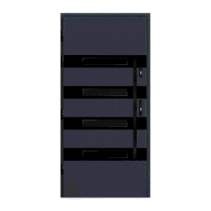 Drzwi DOORSY Tivoli Black 03 -TermoPlus+