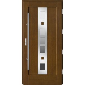 Drzwi drewniane Barański DB77 Modern INOX