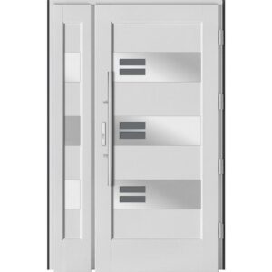 Drzwi drewniane Barański DB80 Modern INOX