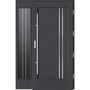 Drzwi drewniane Barański DB83 Modern INOX