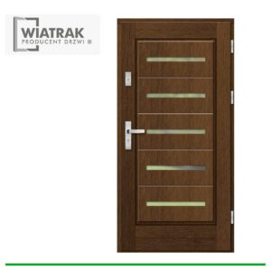 Drzwi drewniane Wiatrak ramowe Nr 16 A klasyczne