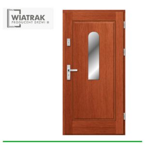 Drzwi drewniane Wiatrak ramowe Nr 19 klasyczne