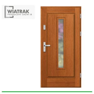 Drzwi drewniane Wiatrak ramowe Nr 36 klasyczne