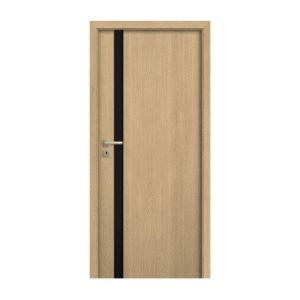Drzwi POL-SKONE Estato Lux A01 CZARNA SZYBA