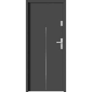 Drzwi klatkowe Barański S111 Inox