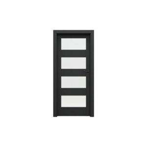 Drzwi Porta Verte Home L.4 czarny