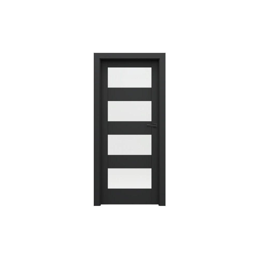 Drzwi Porta Verte Home L.4 czarny